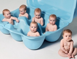 Фото: Дети с донорской яйцеклеткой